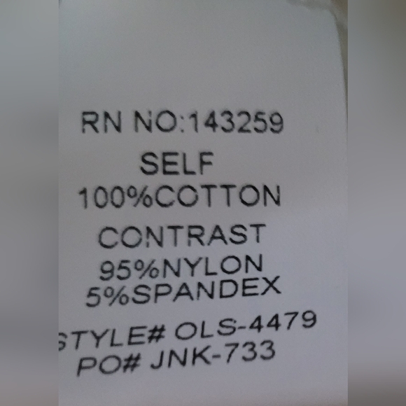 ORIGAMI by VIVIAN Sleeveless Denim Vest Duster w/ Lace. NWOT - Picture 9 of 10